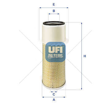 Air Filter FILTRO ARIA Ufi