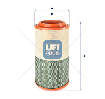 Air Filter Filtro Aria Ufi
