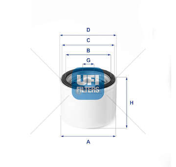 Air Filter, turbocharger FILTRO ARIA TURBINA CURSOR Ufi
