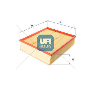 Air Filter VITO/SPRINTER 2.2/2.9 CDI - VW LT 2.5/2.8 Ufi