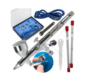 Airbrush - stříkací pistolka s regulací + 3 trysky MAR-POL