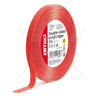 Akrylová páska 6mm x 3m x 1mm AMIO-04856