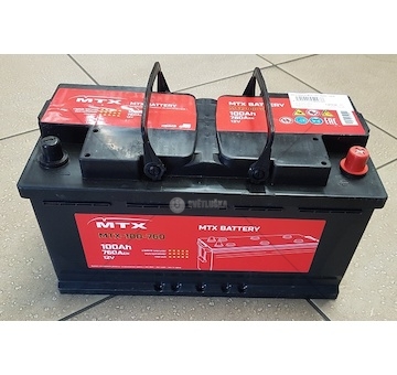 AKU baterie MTX 12V 100Ah 760A