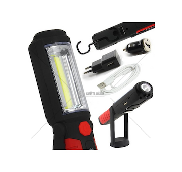 Aku LED pracovní svítilna s funkcí powerbanky 3W BJC