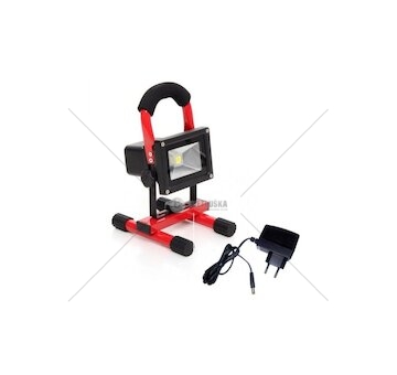 Aku LED reflektor 20W, 1800-2000lm, teplá KRAFT&DELE