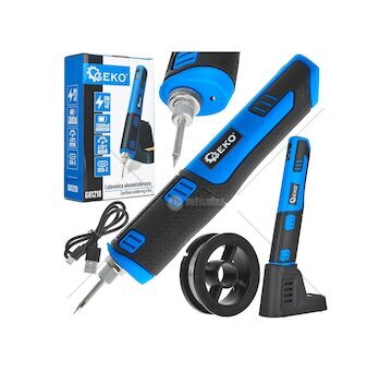 Aku pájka 8 W, baterie 3,7 V / 1500 mAh - GEKO
