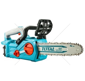 Aku řetězová pila 900W, BRUSHLESS, 20V Li-ion, 4.0Ah (2x), nabíječka, 30cm TOTAL