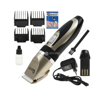 Aku stříhací strojek na domácí zvířata 3,7V GEKO