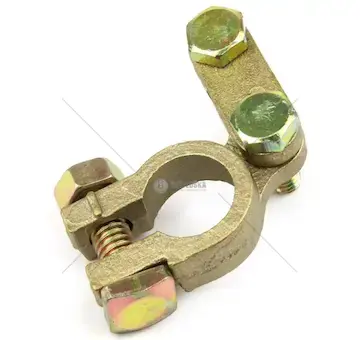 Aku svorka mosaz -(mínus) 17mm | 97-7362