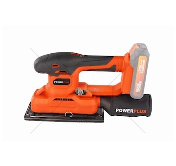 Aku vibrační bruska 20V (bez AKU) POWERPLUS