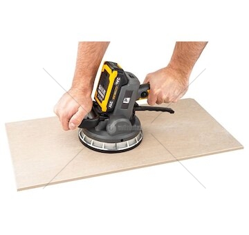 Aku vibrační přísavka na obklady a dlažbu, 180 mm, 21 V / 2,0 Ah - POWERMAT