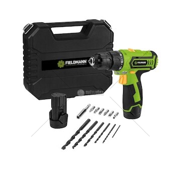 Aku vrtačka 12 V, 1,3 Ah, Li-Ion, 25 Nm - FIELDMANN