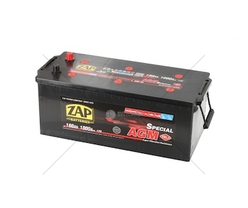 AKUMULATOR 12V 180AH ZAP 1000A AGM SPECIAL ZAP 68002