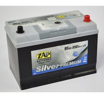 AKUMULATOR 12V 95AH ZAP 760A SILVER L- ZAP 59550-ZAP