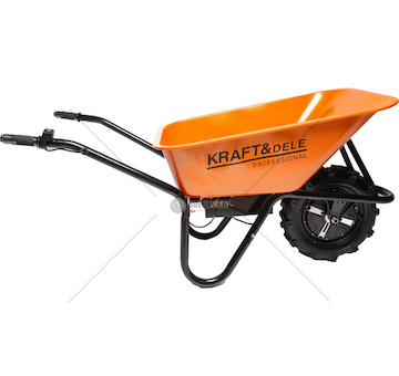 Akumulátorové kolečko 80 l, 150 kg, 24 V / 12 Ah - KRAFT&DELE