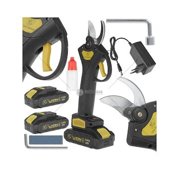 Akumulátorové nůžky 21 V, 2×2,0 Ah - JOHN GARDENER