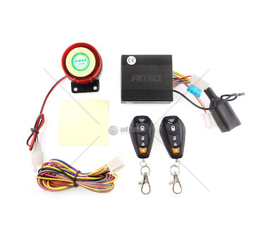 Alarm na motorku s dálkovými ovladači MCA14 AMiO-01103