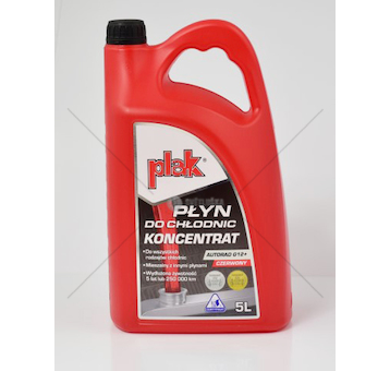 Antifreeze chladící kapalina 5L PLAK AUTORAD PLAK SCPL-ARADPLKON5L-G
