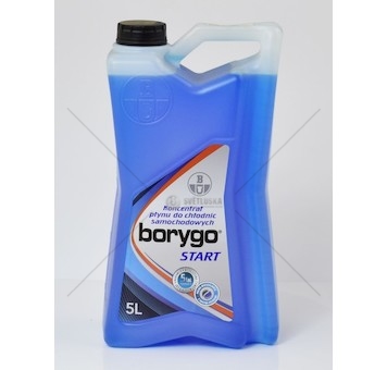 Antifreeze chladící kapalina BORYGO START 5L BORYGO 5900986600155