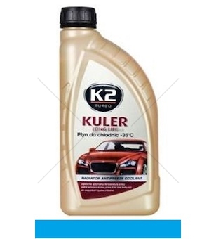 Antifreeze G11 chladící kapalina 1l modrá do -35C K2