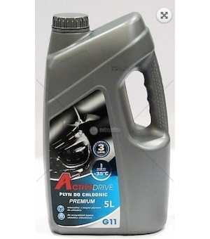 Antifreeze G11 chladící kapalina 5l modrá do -35C Active Drive
