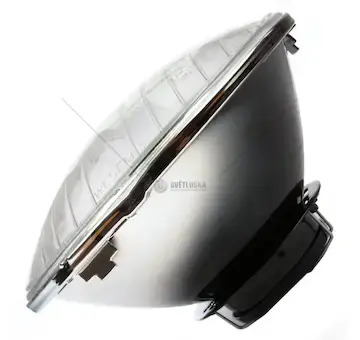 Asymetrická optická vložka wesem, 144mm žárovka12v r2 45/40w | 93-1414