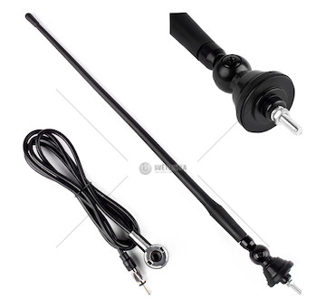Autoanténa 34cm 5mm adaptér ANT02 AMIO-01049
