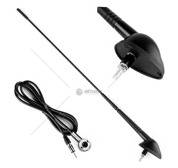 Autoanténa 5mm adaptér ANT03 AMiO-01050