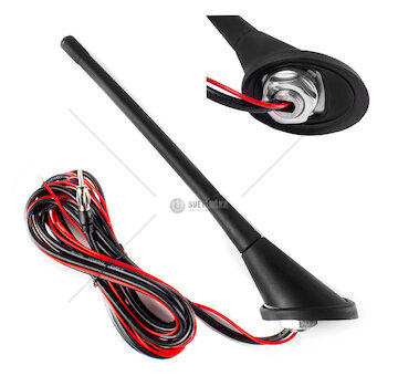 Autoanténa se zesilovačem ANT04 AMiO-01127