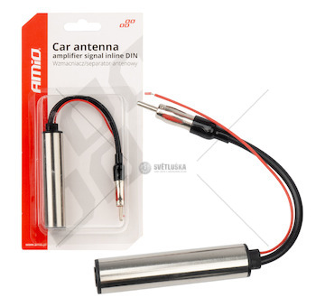 Autoanténní zesilovač signálu DIN AMiO-04132