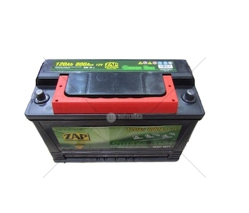 Autobaterie 12V 120AH ZAP 800A GREEN LINE ZAP 62010-ZAP (350x230x170)