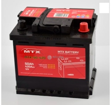 Autobaterie 12V 50AH 420A 206X175X190