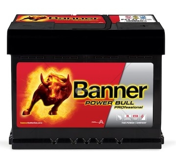 Autobaterie 12V 63AH BANNER POWER BULL BANNER P6342