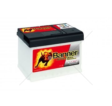 Autobaterie 12V 63AH BANNER POWERBULL PRO BANNER P6340 (241×175×190)