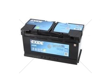 Autobaterie 12V 96Ah EXIDE AGM 850A EK960