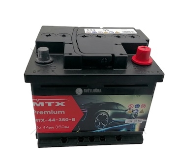 Autobaterie 44AH MTX Standard 12V,360A, L-