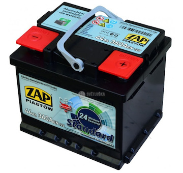 Autobaterie ZAP Standard 12V 44Ah 360A 54462