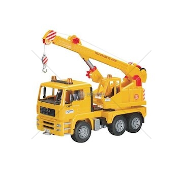 Autojeřáb MAN TGA, stavební jeřáb 02754 BRUDER