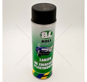 Autolak 500ml černý na nárazníky BOLL 001016