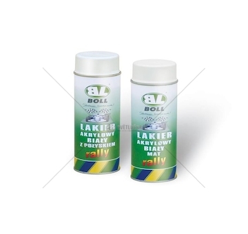 Autolak  BOLL 500ML bílý matný 0010126