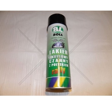 Autolak BOLL 500ml černý lesk BOLL 001012