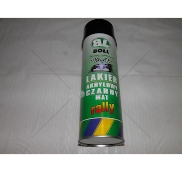 Autolak BOLL 500ml černý matný BOLL 001011