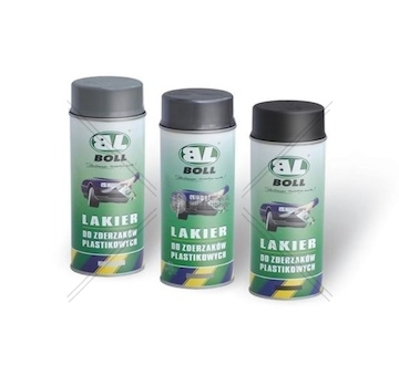 Autolak sprej 500ML šedý na nárazník BOLL 001015