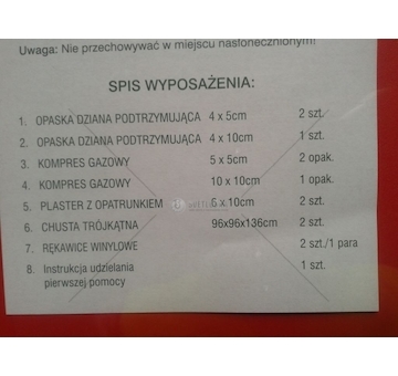 Autolékárnička EURO BD1 MTX EURO/PK