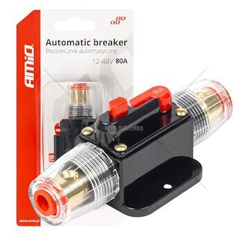 Automatická autopojistka 12-48V 80A AMIO-03820