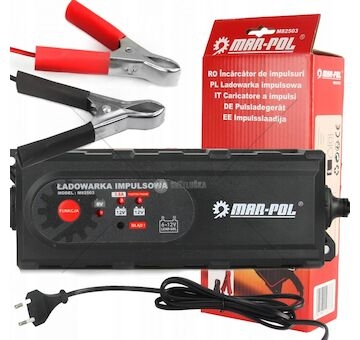 Automatická nabíječka baterií 3,8A 6/12V MAR-POL