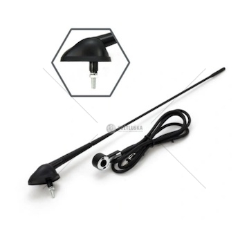 Automobilová anténa RADIO adaptér 5mm