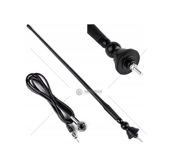 Automobilová anténa  RADIO BAT MACH 34cm adaptér 5mm