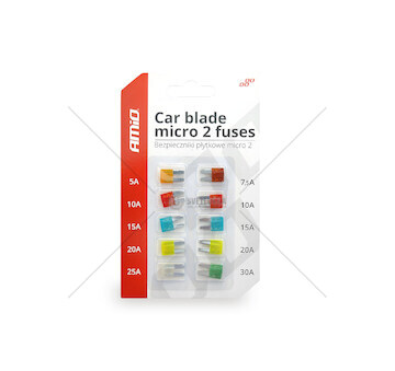 Autopojistky MICRO 2 blistr 10ks