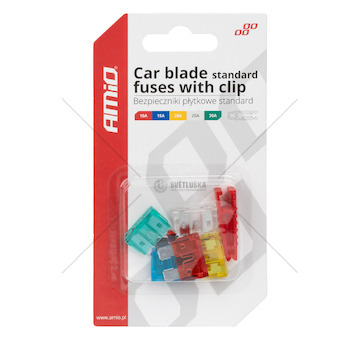 Autopojistky MIX se stahovákem AMIO-03380